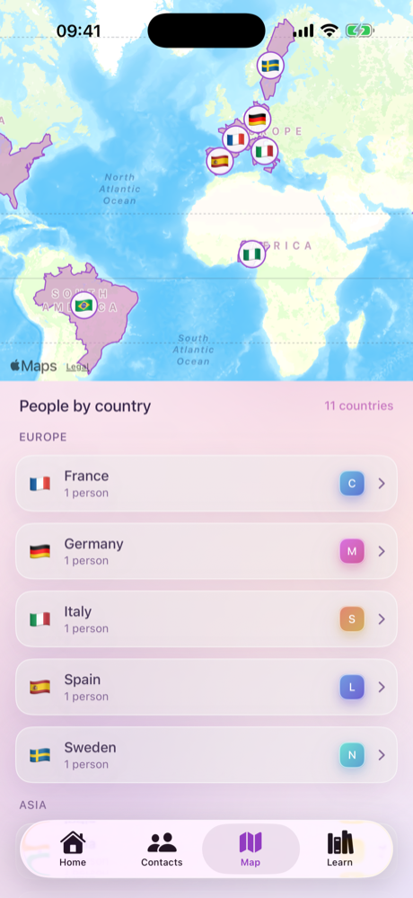 World map